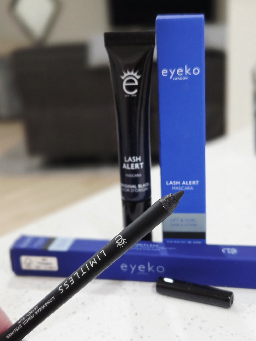 Eyeko Lash Alert Mascara in Black & Black Eyeliner Duo - Picture 3 of 3